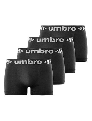 Lot de 4 Boxers homme sans couture Umbro