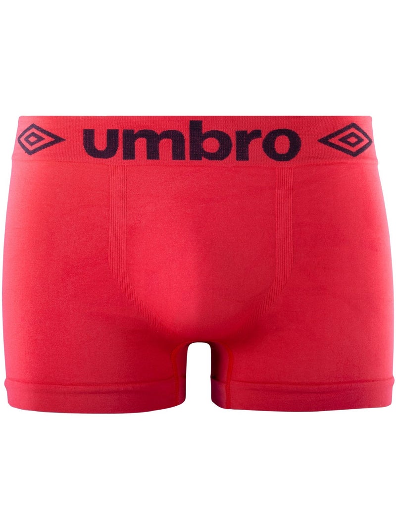 Lot de 4 boxers homme sans couture umbro Rouge - Kiabi