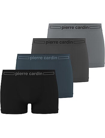 Lot de 4 boxers homme seamless enrique pierre cardin