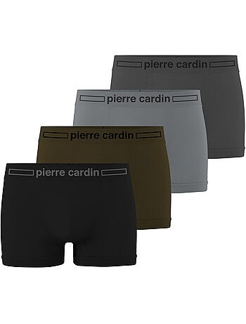 Lot de 4 boxers homme seamless enrique pierre cardin