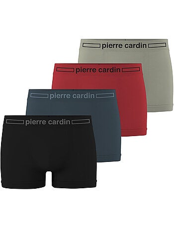 Lot de 4 boxers homme seamless enrique pierre cardin
