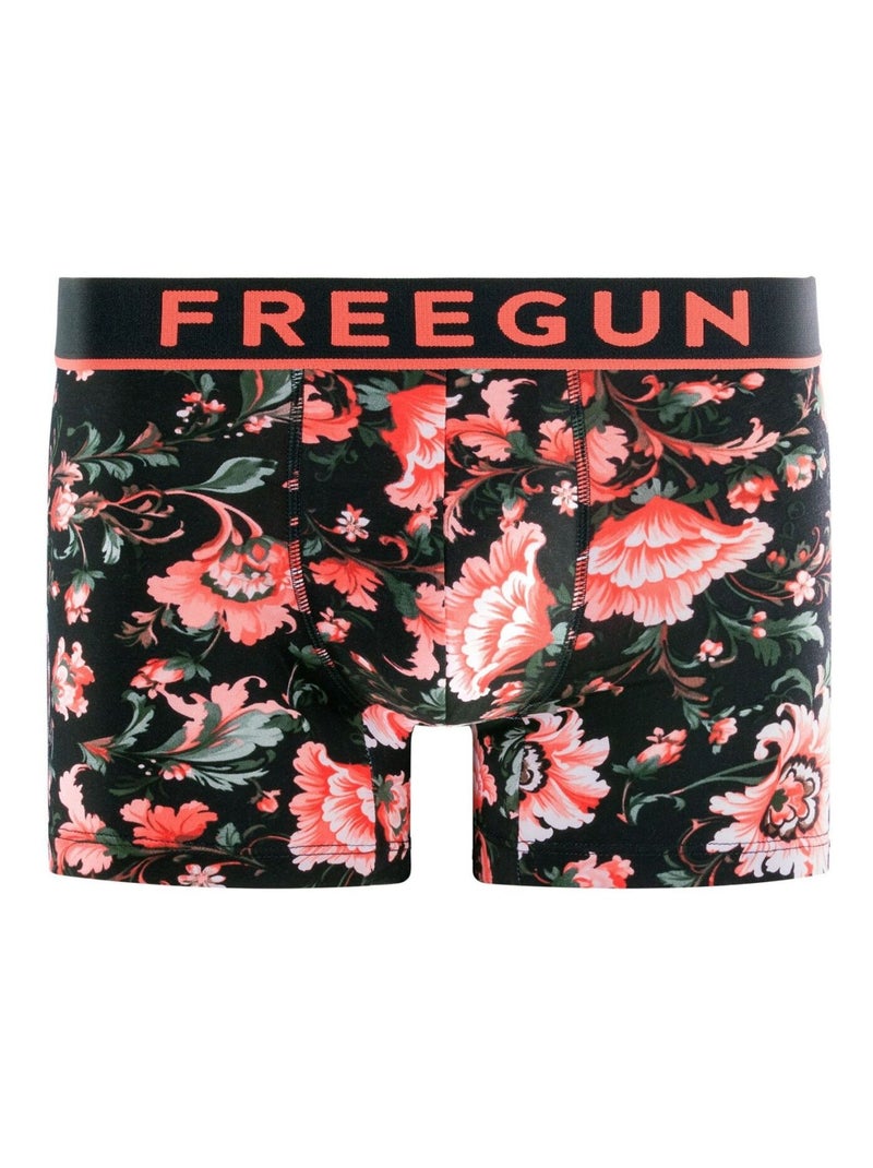 Lot de 4 boxers homme Sergio Freegun Noir - Kiabi