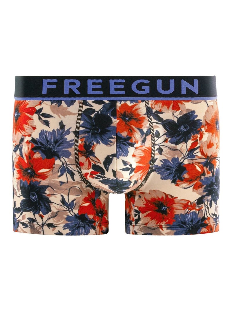 Lot de 4 boxers homme Sergio Freegun Noir - Kiabi
