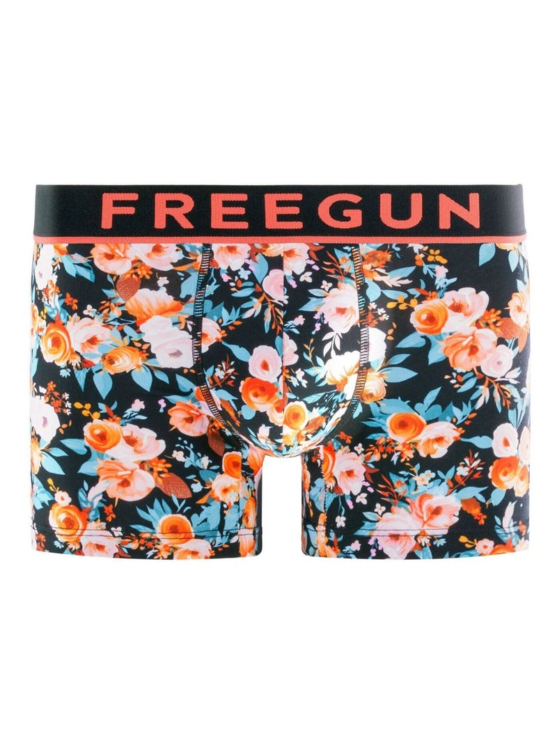 Lot de 4 boxers homme Sergio Freegun Noir - Kiabi