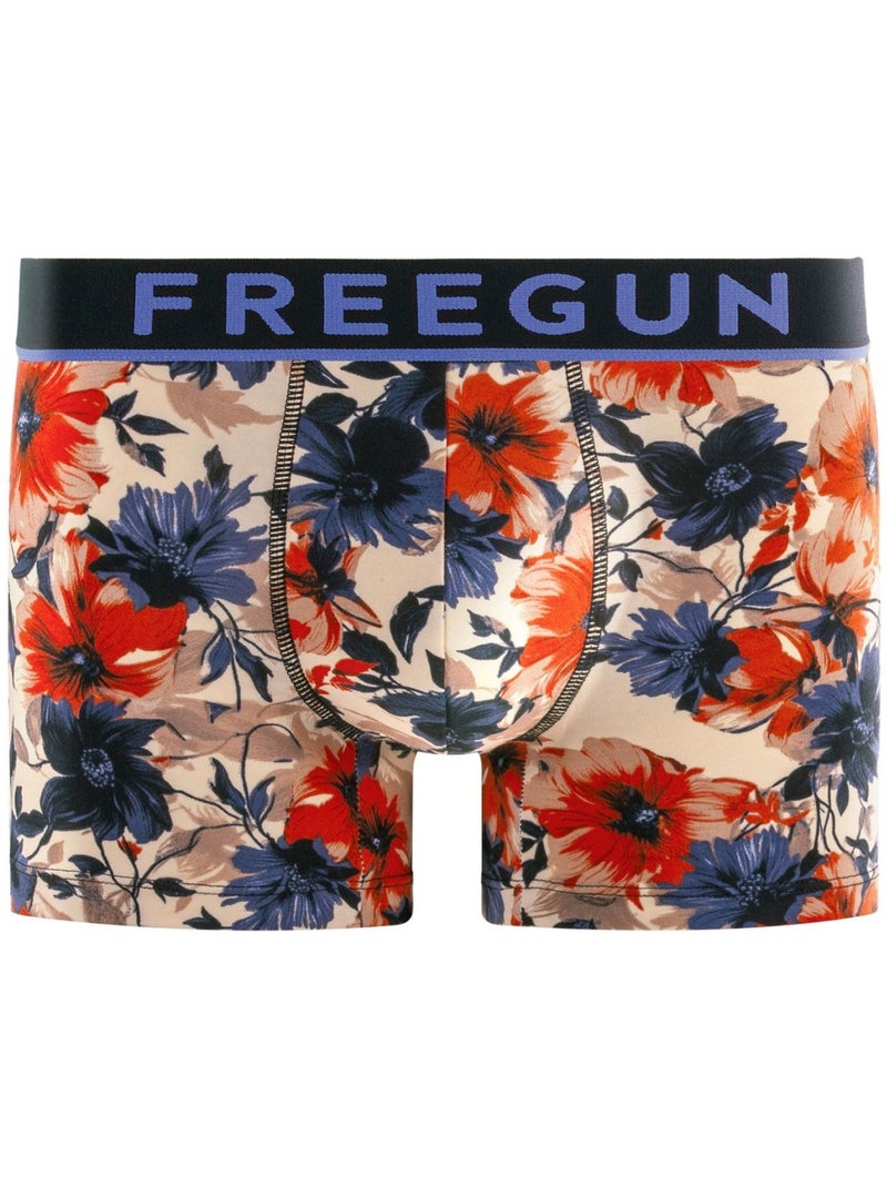 Lot de 4 boxers homme Sergio Freegun Rouge - Kiabi