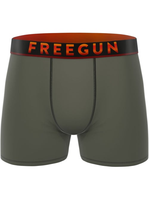Lot de 4 boxers homme signature dave coolin freegun - Kiabi