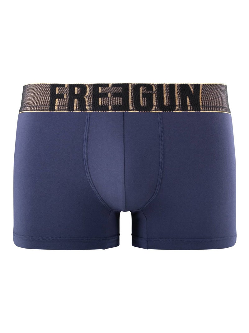 Lot de 4 Boxers homme Soft Touch Signature Karl Freegun Noir - Kiabi