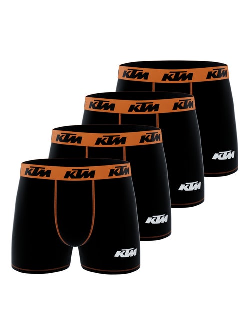 Lot de 4 boxers homme Uni Ktm - Kiabi