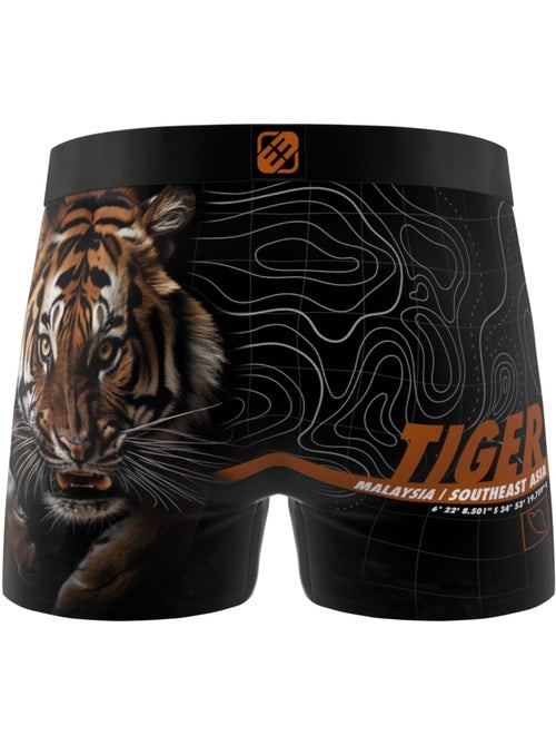 Lot de 4 boxers homme Wild Life Freegun - Kiabi