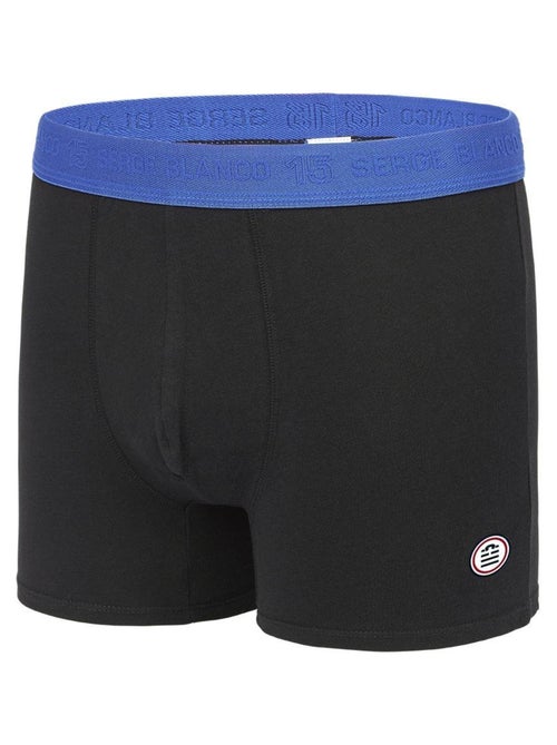 Lot de 4 Boxers Serge Blanco coton homme Hype Serge Blanco - Kiabi