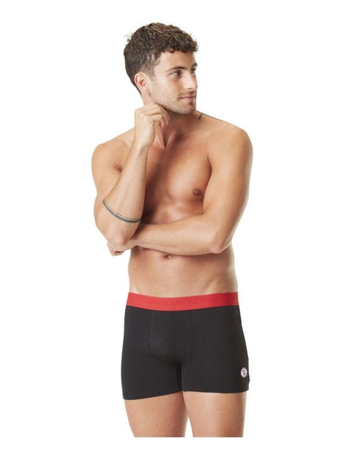 Lot de 4 Boxers Serge Blanco coton homme Hype Serge Blanco - Kiabi