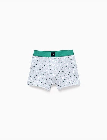 Lot de 4 boxers unis/à imprimés