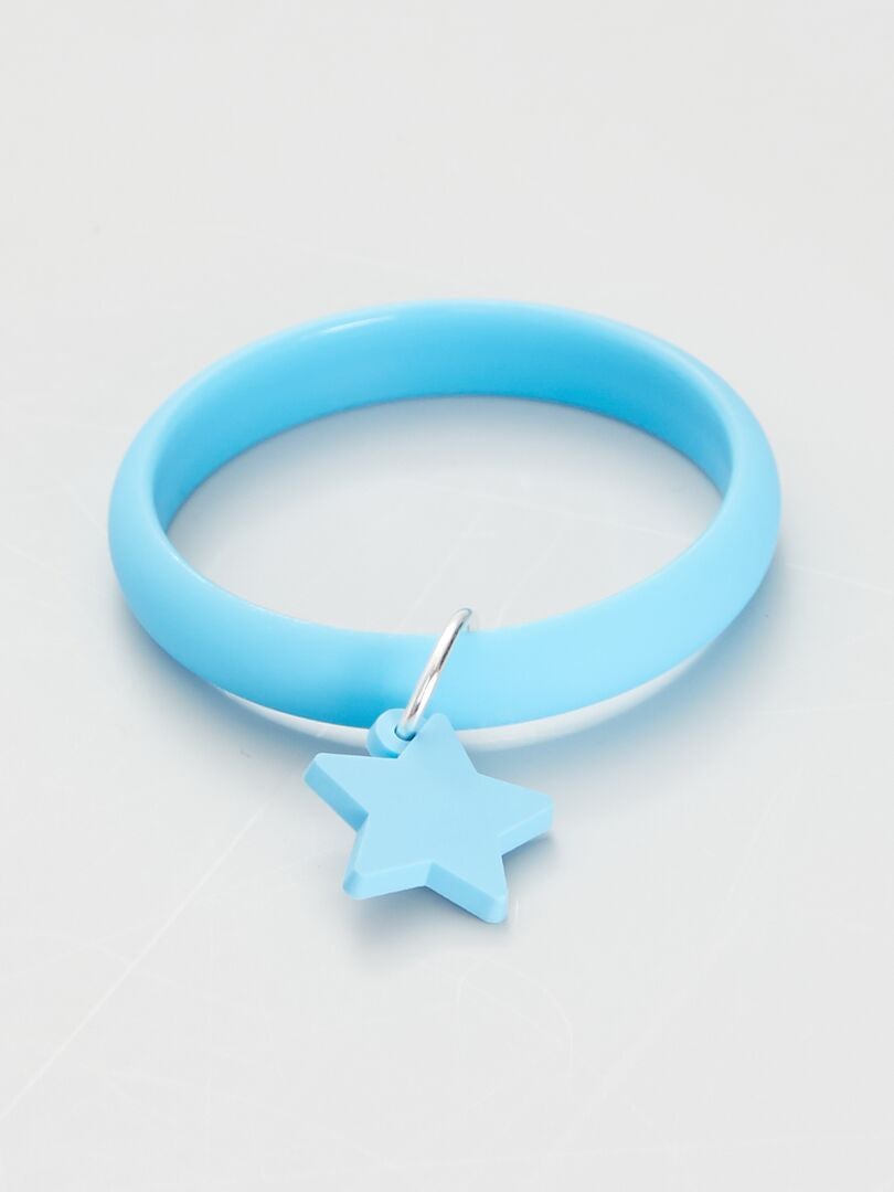 Lot de 4 bracelets Bleu - Kiabi