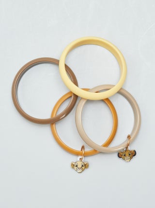 Lot de 4 bracelets 'Disney'