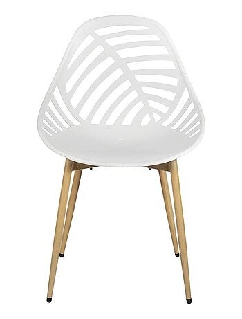 Lot de 4 chaises avec dossier ajouré ALAMEDA