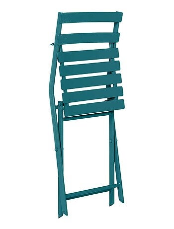 Lot de 4 chaises de jardin pliables en métal Greensboro