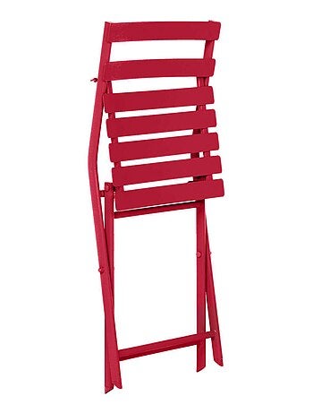 Lot de 4 chaises de jardin pliables en métal Greensboro
