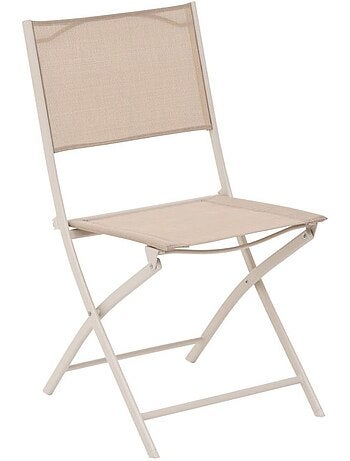 Lot de 4 chaises de jardin pliables MODULA