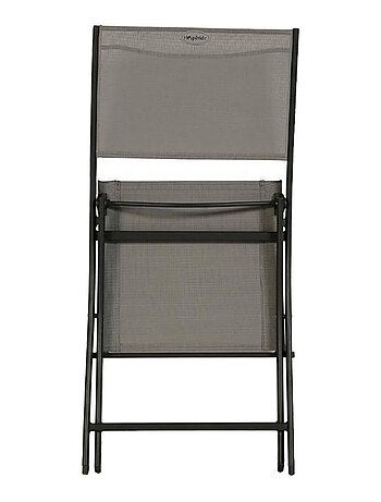 Lot de 4 chaises de jardin pliables Modula