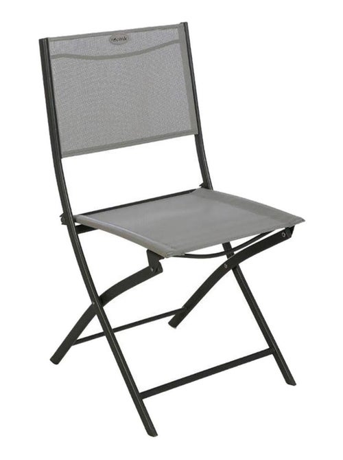 Lot de 4 chaises de jardin pliantes empilables MODULA - Kiabi Lot de 4 chaises de jardin pliantes empilables MODULA - Kiabi