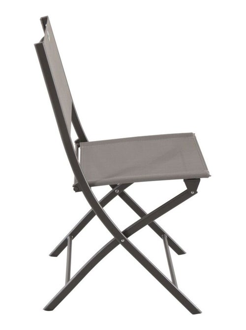 Lot de 4 chaises de jardin pliantes empilables MODULA - Kiabi Lot de 4 chaises de jardin pliantes empilables MODULA - Kiabi