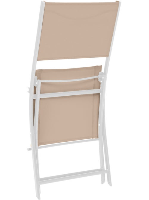 Lot de 4 chaises de jardin pliantes en acier MODULA - Kiabi Lot de 4 chaises de jardin pliantes en acier MODULA - Kiabi