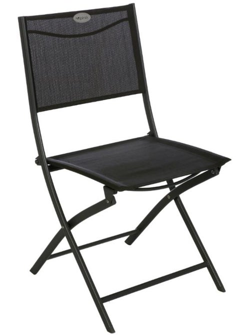 Lot de 4 chaises de jardin pliantes en acier MODULA - Kiabi Lot de 4 chaises de jardin pliantes en acier MODULA - Kiabi