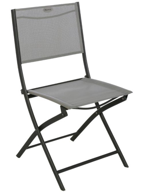 Lot de 4 chaises de jardin pliantes en acier MODULA - Kiabi Lot de 4 chaises de jardin pliantes en acier MODULA - Kiabi