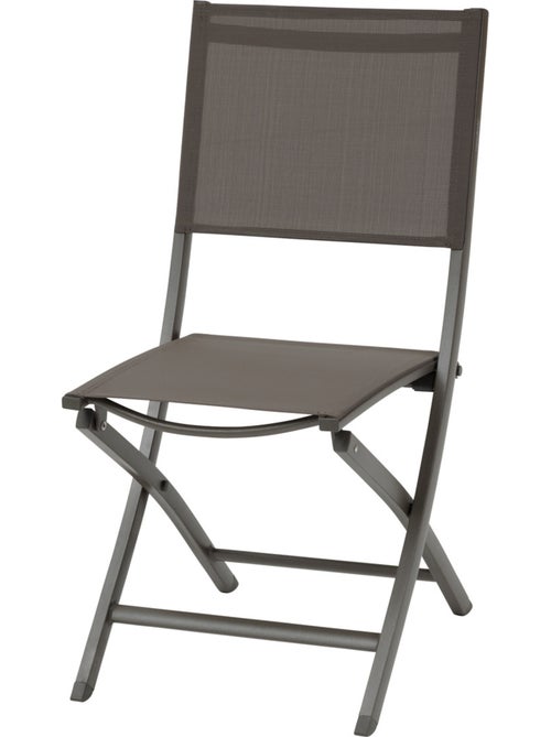 Lot de 4 chaises de jardin pliantes en aluminium ESSENTIA - Kiabi Lot de 4 chaises de jardin pliantes en aluminium ESSENTIA - Kiabi