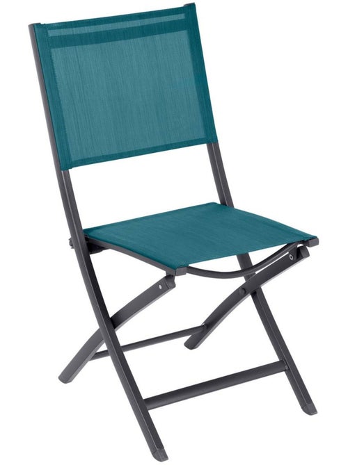 Lot de 4 chaises de jardin pliantes en aluminium ESSENTIA - Kiabi Lot de 4 chaises de jardin pliantes en aluminium ESSENTIA - Kiabi