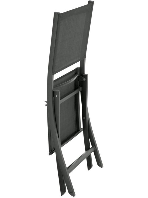 Lot de 4 chaises de jardin pliantes en aluminium ESSENTIA - Kiabi Lot de 4 chaises de jardin pliantes en aluminium ESSENTIA - Kiabi