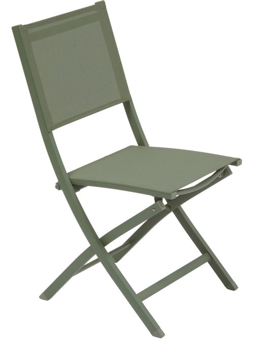 Lot de 4 chaises de jardin pliantes en aluminium ESSENTIA - Kiabi Lot de 4 chaises de jardin pliantes en aluminium ESSENTIA - Kiabi