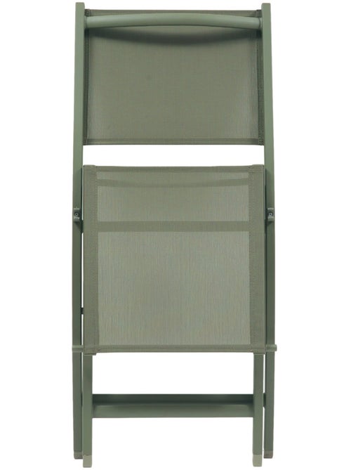 Lot de 4 chaises de jardin pliantes en aluminium ESSENTIA - Kiabi Lot de 4 chaises de jardin pliantes en aluminium ESSENTIA - Kiabi