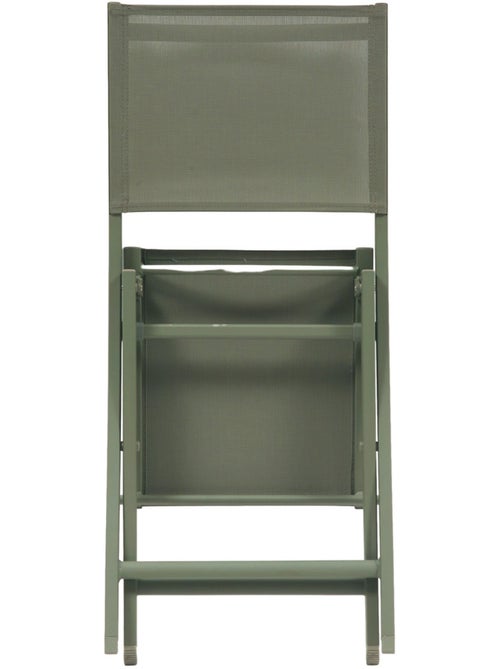 Lot de 4 chaises de jardin pliantes en aluminium ESSENTIA - Kiabi Lot de 4 chaises de jardin pliantes en aluminium ESSENTIA - Kiabi