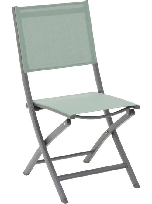 Lot de 4 chaises de jardin pliantes en aluminium ESSENTIA - Kiabi Lot de 4 chaises de jardin pliantes en aluminium ESSENTIA - Kiabi