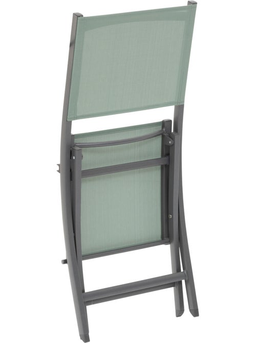Lot de 4 chaises de jardin pliantes en aluminium ESSENTIA - Kiabi Lot de 4 chaises de jardin pliantes en aluminium ESSENTIA - Kiabi