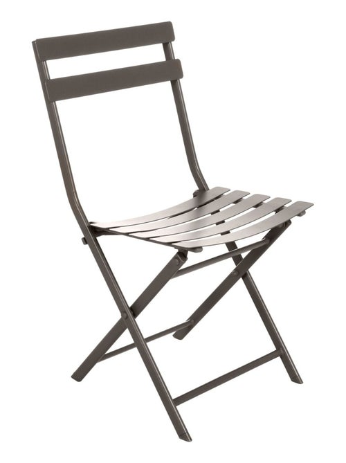 Lot de 4 chaises de jardin pliantes en métal GREENSBORO - Kiabi