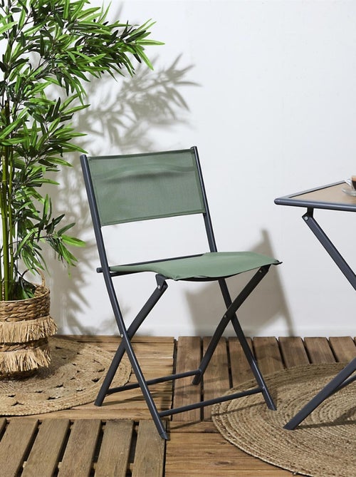 Lot de 4 chaises pliantes d'extérieur ELBA - Kiabi
