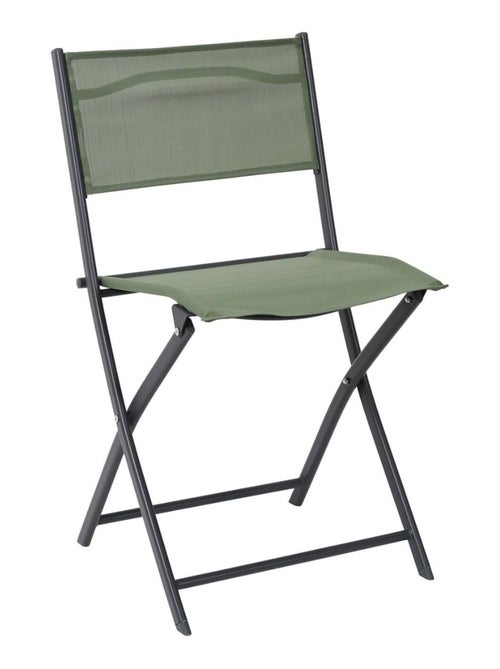 Lot de 4 chaises pliantes d'extérieur ELBA - Kiabi