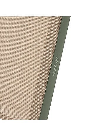 Lot de 4 chaises pliantes en aluminium et texaline ESSENTIA