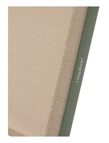 Lot de 4 chaises pliantes en aluminium et texaline ESSENTIA