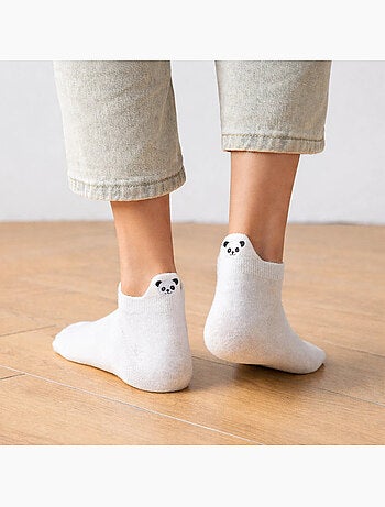 Lot de 4 Chaussettes Languette Panda