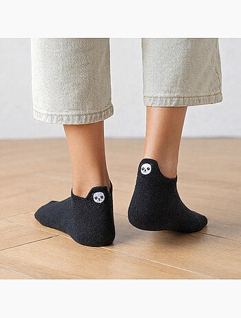 Lot de 4 Chaussettes Languette Panda