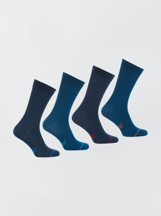 Lot de 4 chaussettes mi-hautes 'Athena'