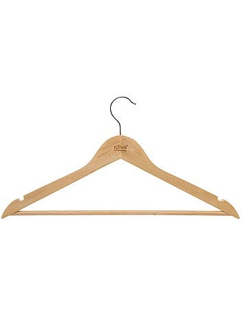 Lot de 4 cintres en bois hang'up