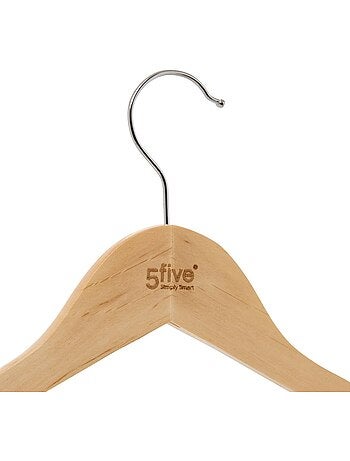 Lot de 4 cintres en bois hang'up