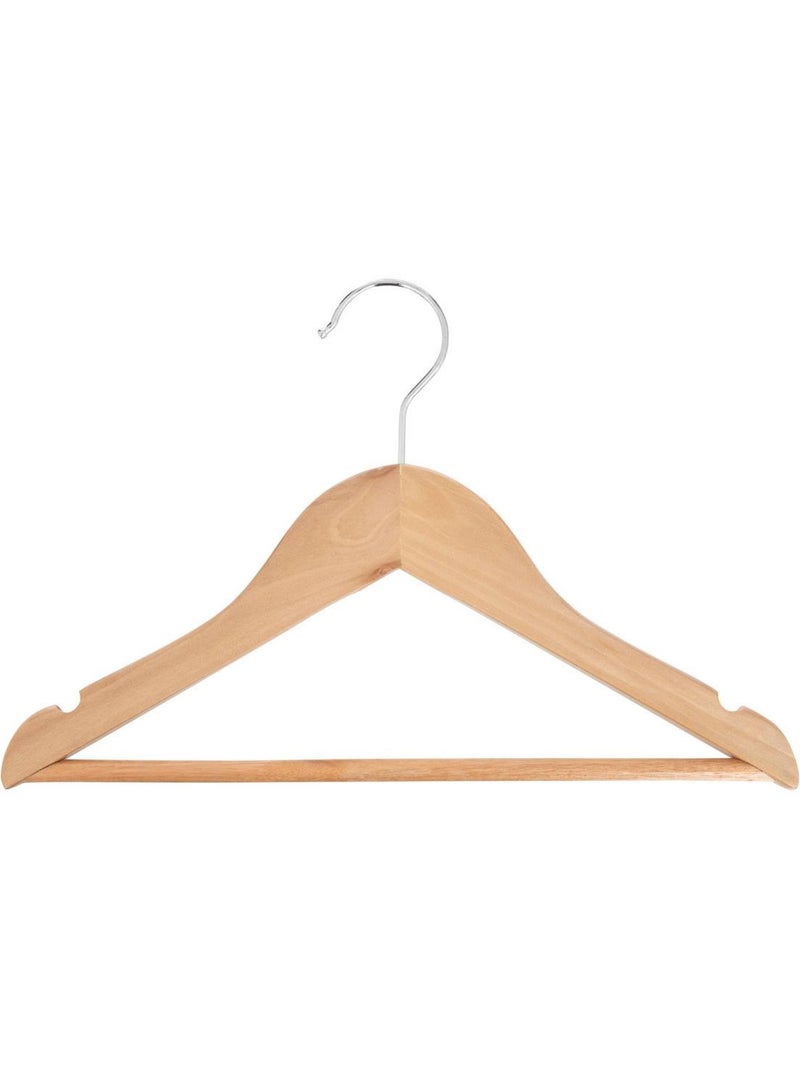 Lot de 4 cintres enfant indy Marron - Kiabi