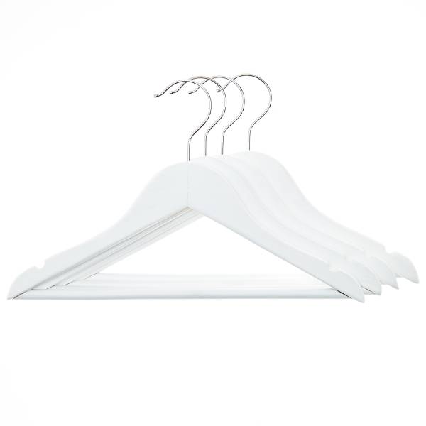 Lot De 4 Cintres Enfants En Bois Null Blanc Kiabi 4 50 Lot De 4 Cintres Enfants En Bois Null Blanc Kiabi 4 50