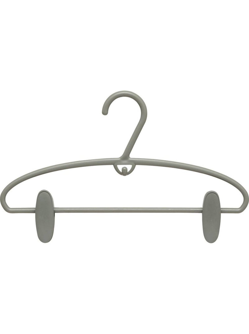 Lot de 4 cintres hang clip Beige - Kiabi