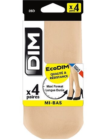 Lot de 4 collants 28D ECODIM